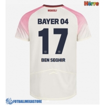 Fotballdrakt Herre Bayer Leverkusen Eliesse Ben Seghir #17 Bortedrakt 2025-26 Kortermet